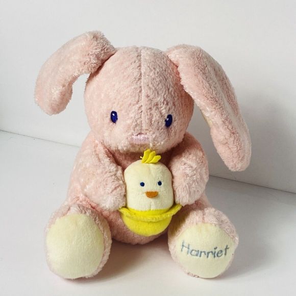 Bright Starts Other - Vintage Bright Starts Plush Easter Bunny “Harriet” 7” 2003
